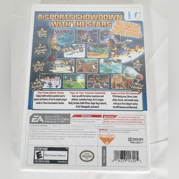 New Sealed Nintendo Wii Sports Celebrity Showdown Video Game - Picture 2 of 3